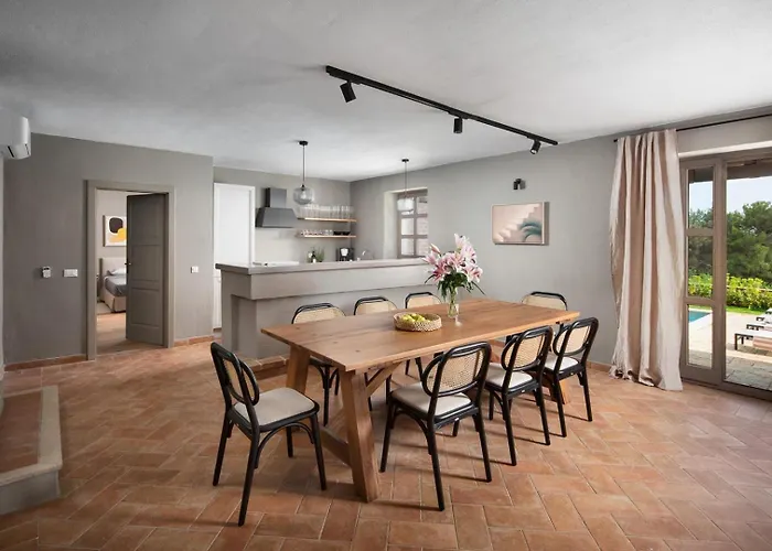 Rustic Rorripa & Reichardia With A Pool Villa Sveti Lovreč Pazenatički